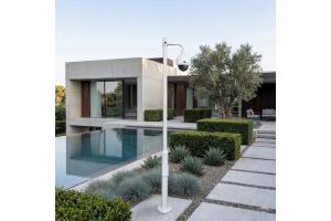 Palo per videosorveglianza 3,5 m in acciaio zincato IP65