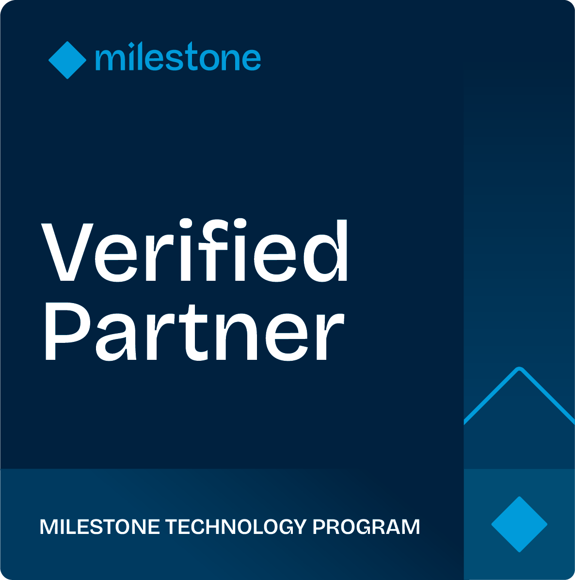 Milestone Technology Partner Program - Verified Partner