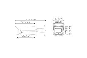 IP Bullet Starlight 1080p30, True Day/Night, 7 - 35 mm autofocus, IR LED