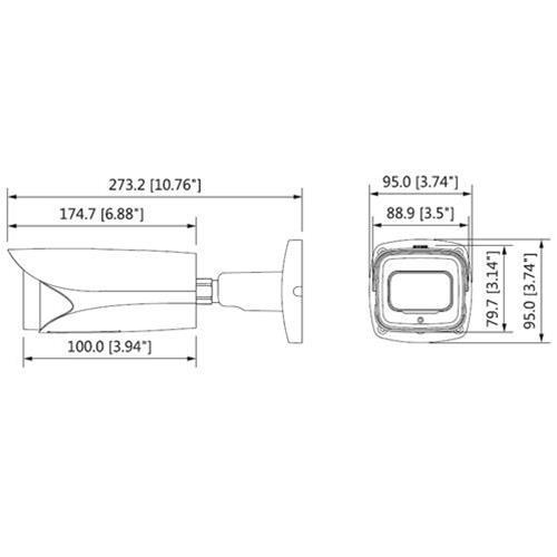 IP Bullet Starlight 1080p30, True Day/Night, 7 - 35 mm autofocus, IR LED