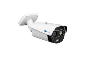 Telecamera IP, TERMICA IBRIDA da esterno/interno IP66 con analisi video rilevazione incendi e misura temperatura