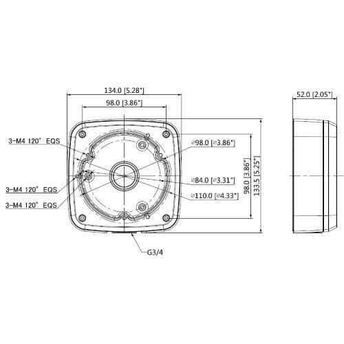Junction Box in alluminio IP66