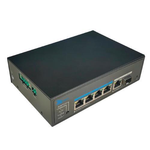 4+2 Ports Gigabit PoE Long Distance Ethernet Switch