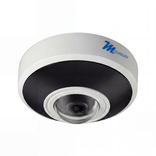 IP Dome Fisheye 6 Megapixel - Vandal-proof