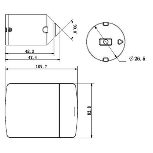 IP mini camera Day/Night, 4 Megapixel HD Ultra-smart Network Pinhole Camera