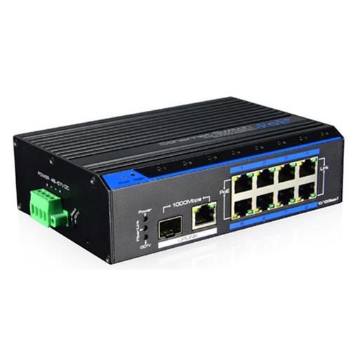 8 Ports PoE Long Distance Ethernet Switch