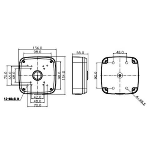 Junction Box in alluminio IP66